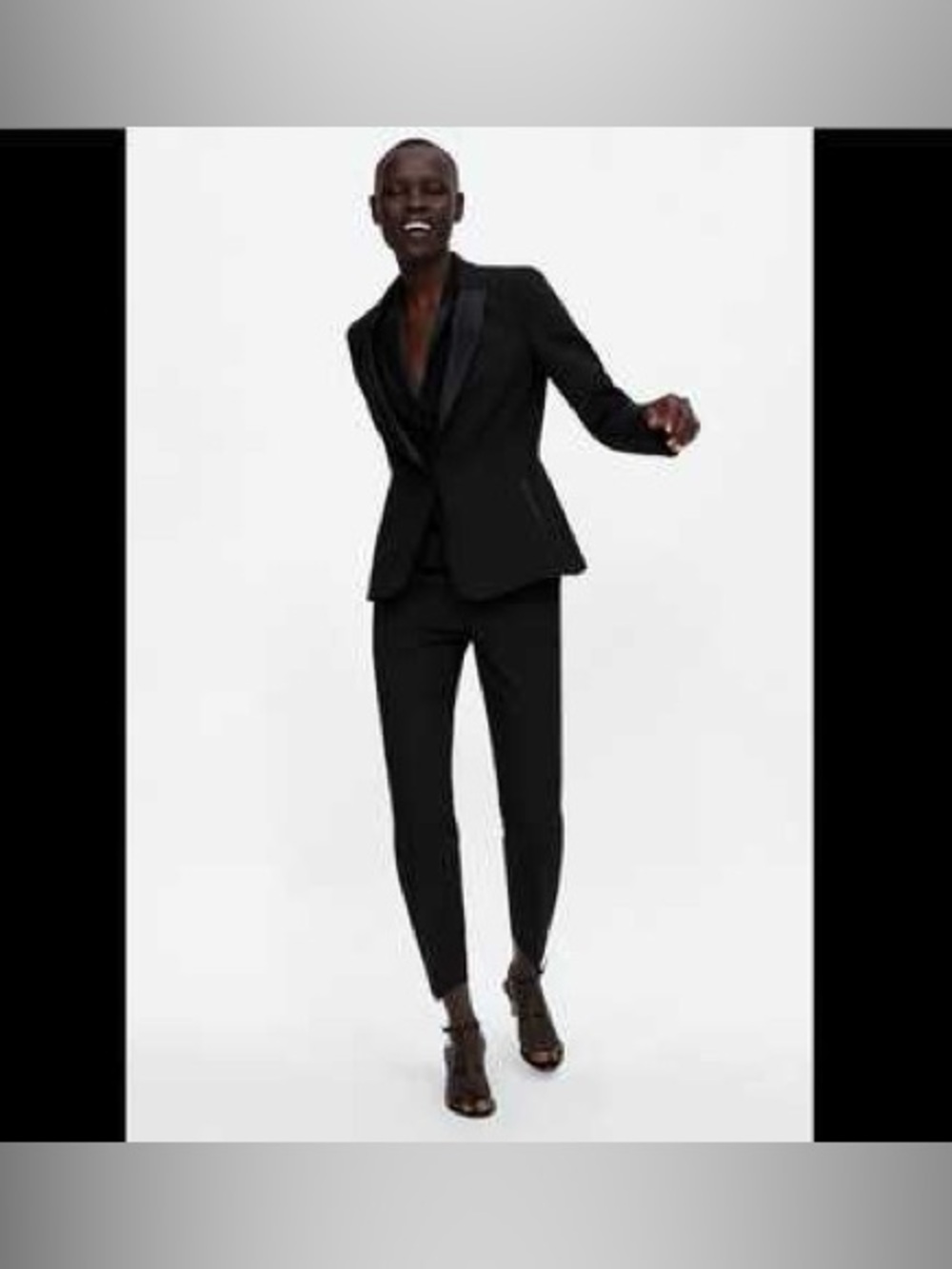 Zara Black Suit set (Blazer and pants)